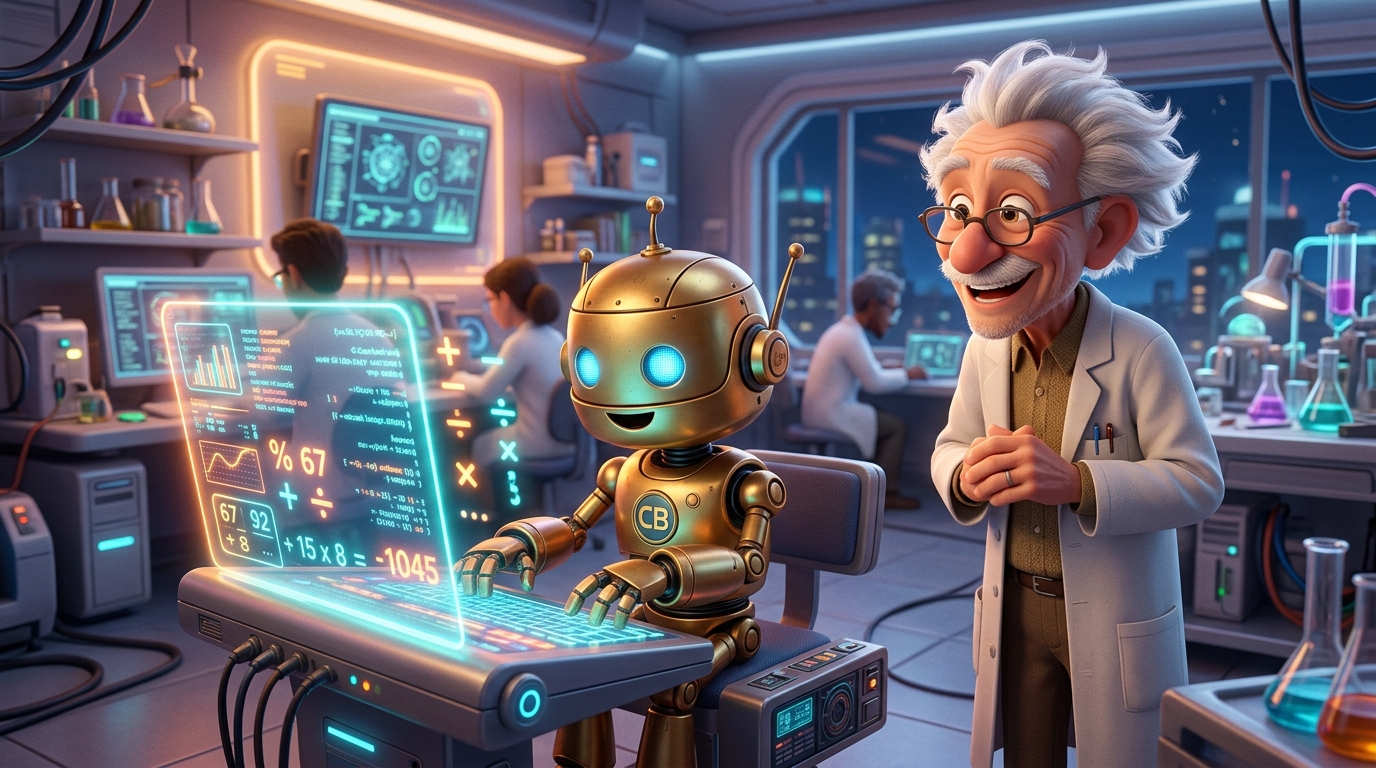 Robô no Terminal Holográfico