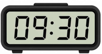 Relógio Digital 09:30