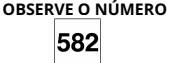 Observe o Número 582