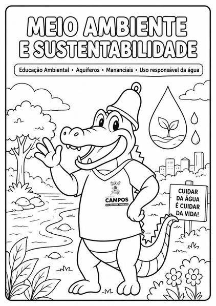 Cartaz Meio Ambiente e Sustentabilidade